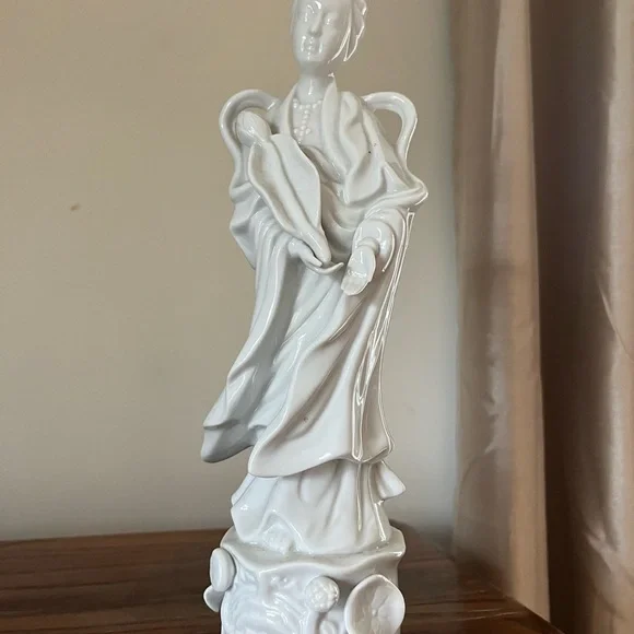 🌻Vintage white porcelain Homco Asian Goddess - Picture 7 of 14